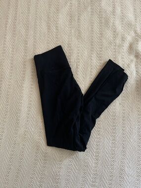 Aerie small tall Black Active Leggings with thick waistband